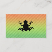 Carte De Visite Grenouille (Dos)