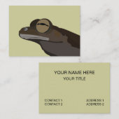 Carte De Visite Grenouille arboricole (Devant / Derrière)