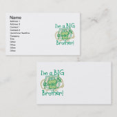 Carte De Visite Grenouille Big Brother (Devant / Derrière)