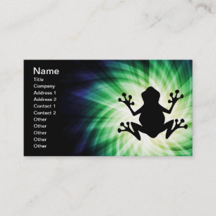 Carte De Visite Grenouille cool