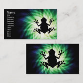 Carte De Visite Grenouille cool (Devant / Derrière)