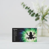 Carte De Visite Grenouille cool (Debout devant)