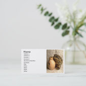 Carte De Visite Grenouille de crapaud tenant la photographie (Debout devant)