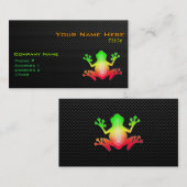 Carte De Visite Grenouille lisse (Devant / Derrière)