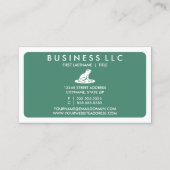 Carte De Visite grenouille mod (couleur personnalisable) (Dos)