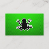 Carte De Visite Grenouille verte (Dos)