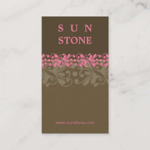 CARTE DE VISITE :: grès à motif P2