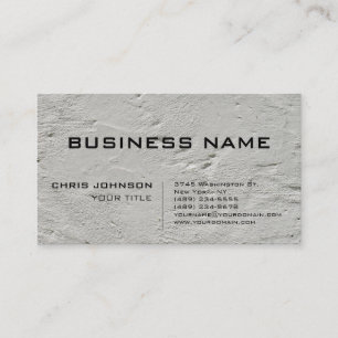 Carte De Visite Grey Wall tendance Stylish Consultant