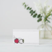 Carte De Visite gribouille des affaires de restauration de cuisson (Debout devant)