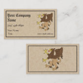 Carte De Visite Griffin Rampant (Devant / Derrière)