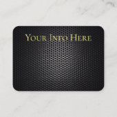 Carte De Visite Gril rose de chrome de Cadillac (Dos)