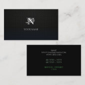 Carte De Visite Grille (Devant / Derrière)