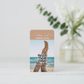 Carte De Visite Grille d'alimentation d'Influencer Médias sociaux (Debout devant)