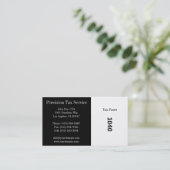 Carte De Visite Grille de préparation des déclarations B/W (Debout devant)