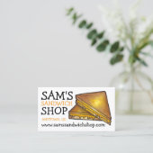 Carte De Visite Grillé Fromage grillé Sandwich Food Chef Diner (Debout devant)