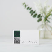 Carte De Visite Grille / Photographie (Debout devant)