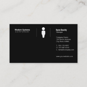 Carte De Visite Grille simple