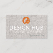 Carte de visite gris (Dos)