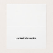 Carte De Visite Gris Béton Gris Industriel Grunge (Intérieur déplié)