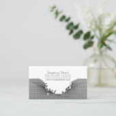 Carte de visite gris de briques de constructeurs (Debout devant)