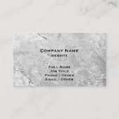 Carte de visite gris de granit (Devant)