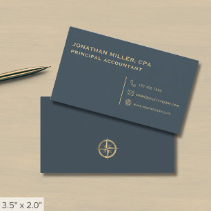 Carte De Visite Gris minimaliste simple