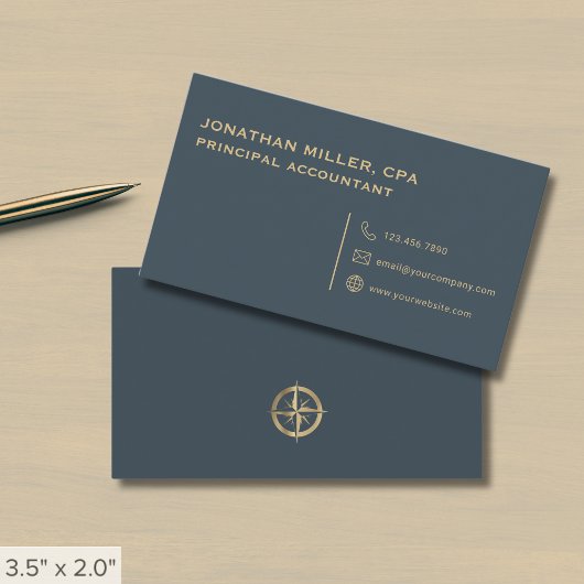 Carte De Visite Gris minimaliste simple
