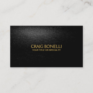 Carte de visite gris noir clair
