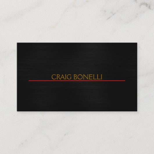 Carte de visite gris noir clair (Devant)