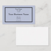 Carte De Visite Gris Texture Générique Adaptable (Devant / Derrière)