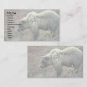 Carte De Visite Grizzly Bear (Devant / Derrière)