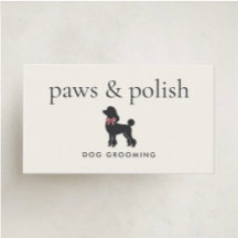 Groomer de chien Classique Élégant | Modifiable