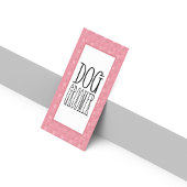 Carte De Visite Groomer de chien simple avec code QR