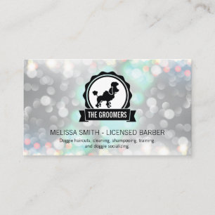 Carte De Visite Groomer de protection animale   Nettoyeur   Boke