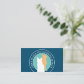 Carte De Visite Groomer pour animaux de compagnie mobile pour chat (Debout devant)