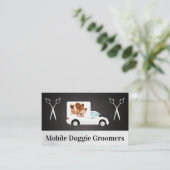 Carte De Visite Groomers de chiens | Véhicule (Debout devant)