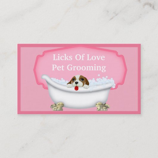 Carte de visite Grooming (Devant)
