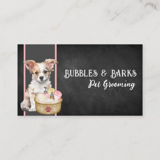 Carte de visite Grooming (Devant)