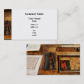 Carte De Visite Gros "A" (Devant / Derrière)