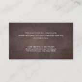 Carte De Visite Gros plan | Formation des chiens | Icône Chien (Dos)