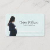 Carte De Visite Grossesse de Doula Midwoman (Devant)