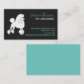 Carte De Visite Grossissement d'un poissonnier blanc (Devant / Derrière)