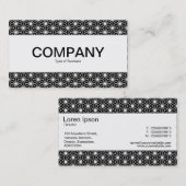 Carte De Visite Groupe Centre - Motif Asanoha (Devant / Derrière)