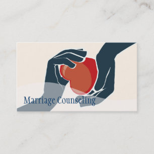 Carte De Visite Groupe de counseling sur le mariage Vie Coach Thér