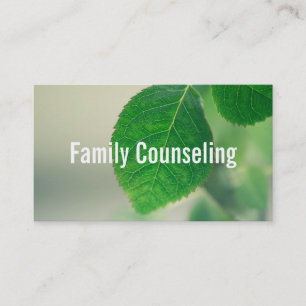 Carte De Visite Groupe de counselling familial Vie Coach Thérapie