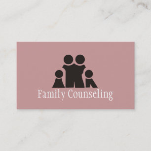 Carte De Visite Groupe de counselling familial Vie Coach Thérapie