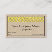 Carte De Visite Groupe de nouage celtique (Devant)