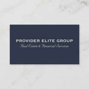 Carte De Visite Groupe Elite du fournisseur