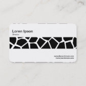 Carte De Visite Groupe moyen - Giraffe (Dos)