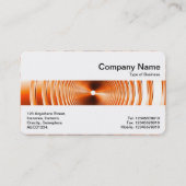 Carte De Visite Groupe moyen - Long Spring Orange (Devant)